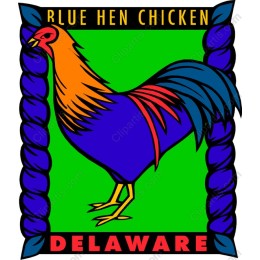 Blue Hen Chicken - Delaware State Bird