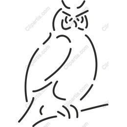Minimalist Owl