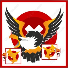 Vibrant Eaglework for Dynamic