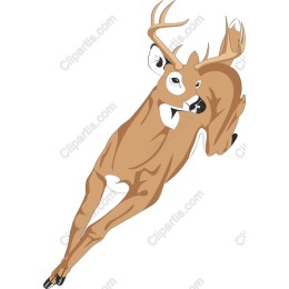 Leaping Deer