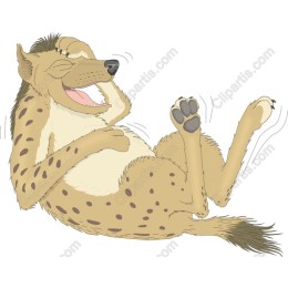 Cheerful Laughing Hyena