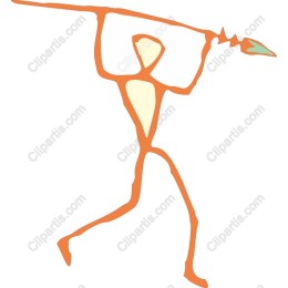 Dynamic Spear-Wielding Figure