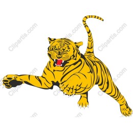 Leaping Tiger