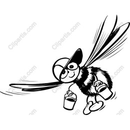 Playful Bee