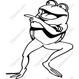 Playful Frog