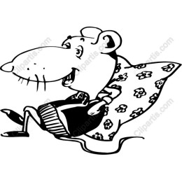 Charming Cartoon Mouse
