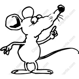 Charming Cartoon Mouse