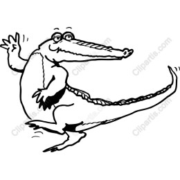 Cheerful Crocodile