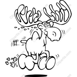Cheerful Moose
