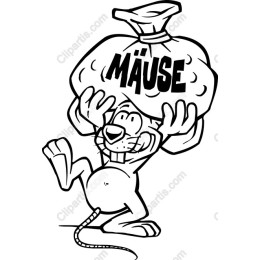 Joyful Cartoon Mouse