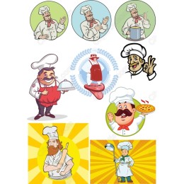 Chef Bundle: Playful Cliparts