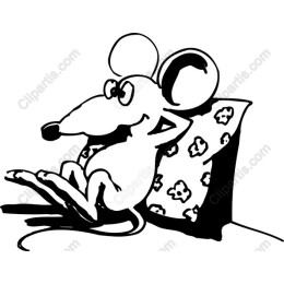 Charming Cartoon Mouse