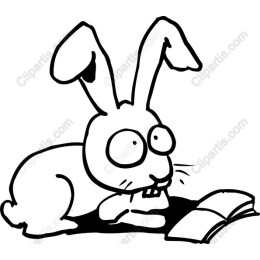 Charming Rabbit Reading