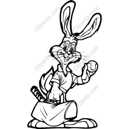 Charming Bunny Character