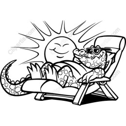 Chillin' Crocodile