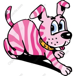 Playful Pink Puppy