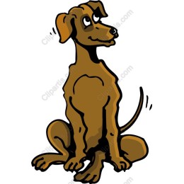 Charming Cartoon Dog