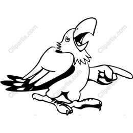 Charming Cartoon Bird