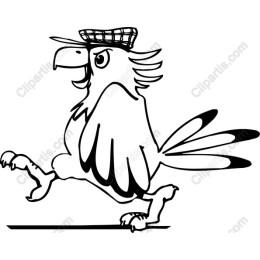 Charming Whimsical Bird