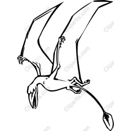 Flying Pterosaur
