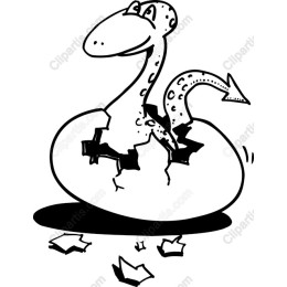 Charming Dinosaur Hatching