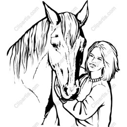 Equestrian Bond: Horse & Woman