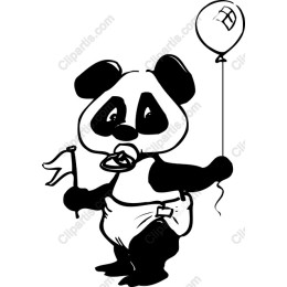 Playful Panda Baby