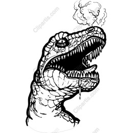 Roaring Dinosaur
