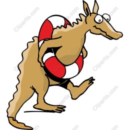 Whimsical Lifebuoy Creature