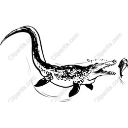 Prehistoric Crocodilework