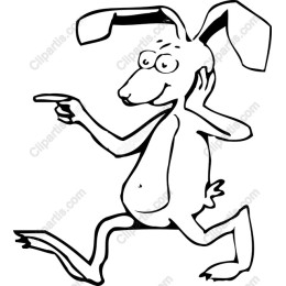 Whimsical Rabbit Character