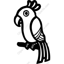Hand-Drawn Parrot