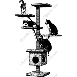 Charming Cat Tree