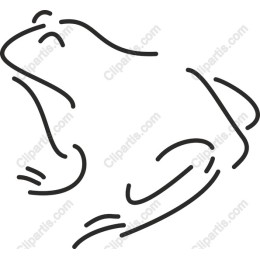 Minimalist Frog