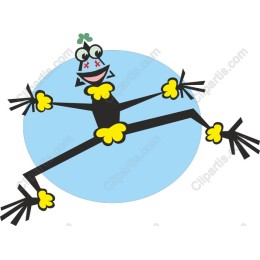 Happy Jumping Frog