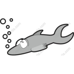 Playful Cartoon Fish