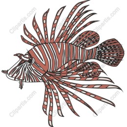 Vibrant Lionfish