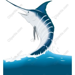 Leaping Marlin