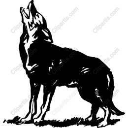 Majestic Howling Dog