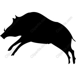 Leaping Boar