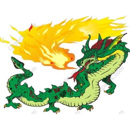 Fierce Green Dragon