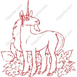 Magical Unicorn and Floral