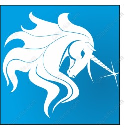 Majestic Unicorn Head