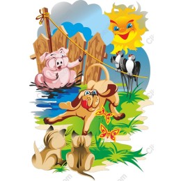 Whimsical Farm Animals