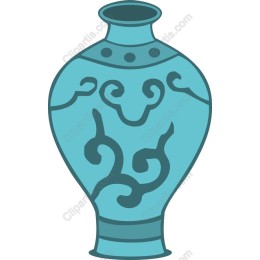 Elegant Turquoise Vase