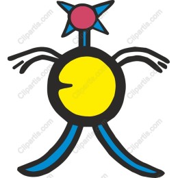 Vibrant Whimsical Character