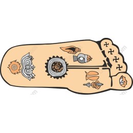 Unique Decorative Foot