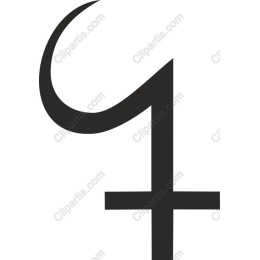 Stylized Glyph Symbol
