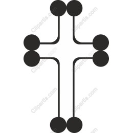 Minimalist Black Cross