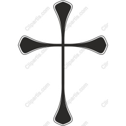 Stylized Cross Graphic